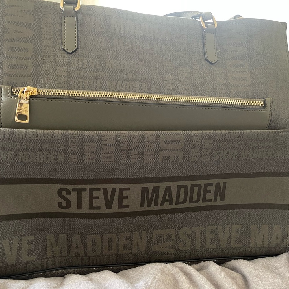 Steve Madden Olive Green Men's Bag